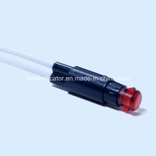 A-31-2 Rote LED-Anzeigeleuchte 6 mm 220 Volt Pilotlicht 0