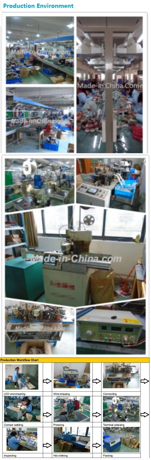 A-32-1 10mm LED-Diode 0,3w Warmwasserbereiter Pilotlicht IP65 wasserdicht 2