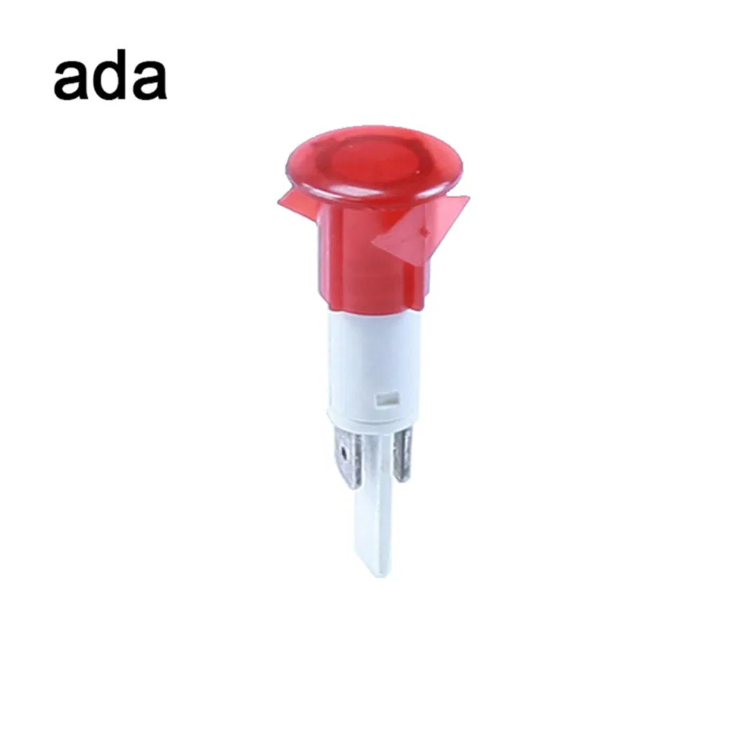 RoHS 12 Volt LED Warnleuchten 0,5W A-14-3 Rot Pilotlicht 0