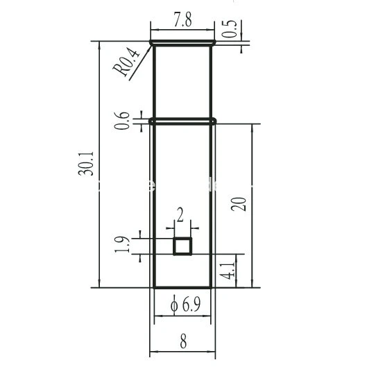 Weiße A-06-3 Neonlampe 230v Neonanzeiger 15000HRS Lebensdauer 0